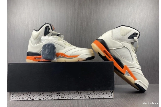 Total DC1060-100 DC1060-100 5 Retro Air Orange Jordan 0328